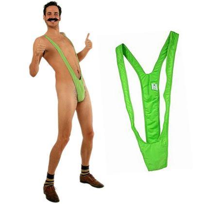 Imaginea din Borat costum de baie mankini