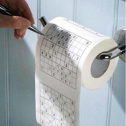 Imaginea din Hârtie igienică - Sudoku