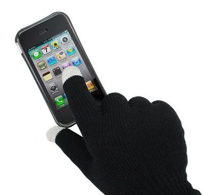 Imaginea din Mănuși pentru smartphone - negre