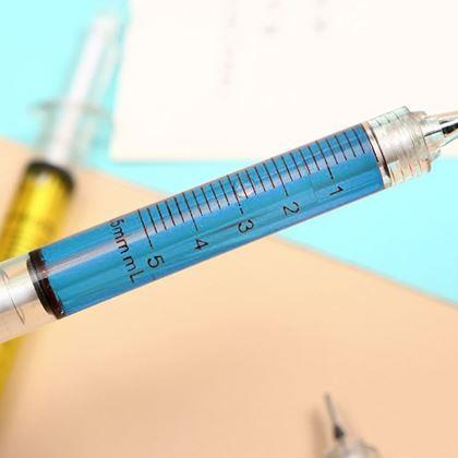 Imaginea din Pix seringă - albastru