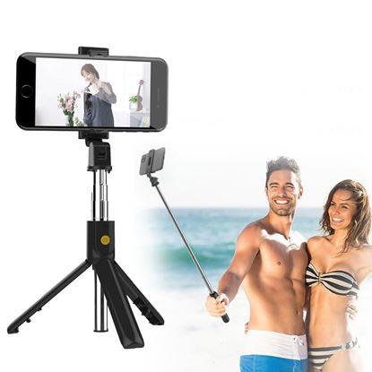 Imaginea Selfie stick cu trepied