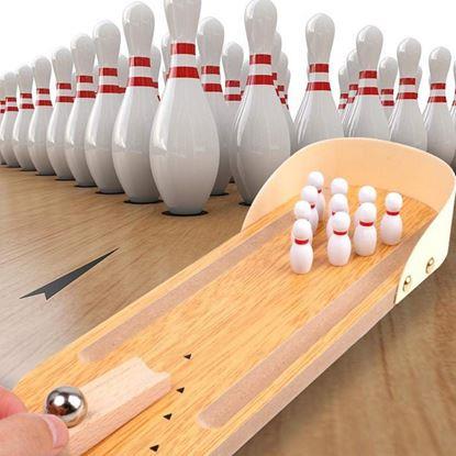 Imaginea Mini bowling - Bowling în miniatură
