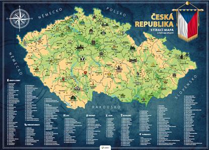 Imaginea Harta de ștergere a Republicii Cehe