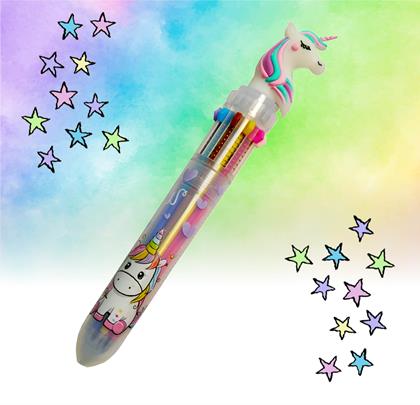 Imaginea din Pix multicolor - unicorn