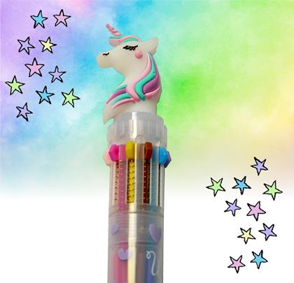 Imaginea din Pix multicolor - unicorn