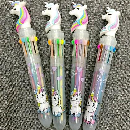 Imaginea din Pix multicolor - unicorn