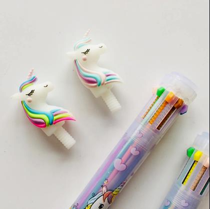 Imaginea din Pix multicolor - unicorn