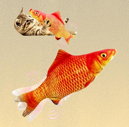 Imaginea din Jucărie pentru pisici - pește