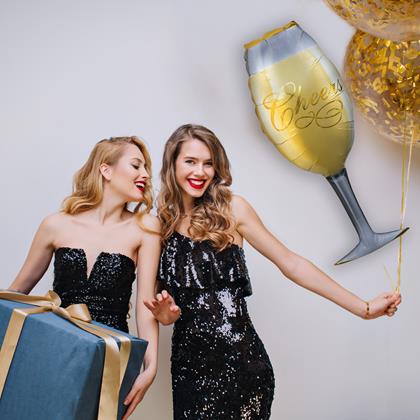 Imaginea din Balon folie - pahar de șampanie
