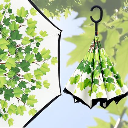 Imaginea din Umbrelă cu închidere inversă - frunze