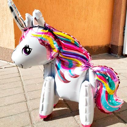 Imaginea Baloanele cu folie unicorno