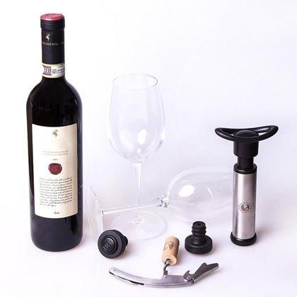 Imaginea din Cap de închidere a sticlei de vin cu vidare