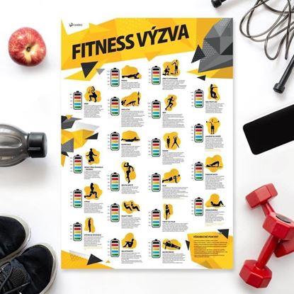 Imaginea Placard de radere - provocare de fitness