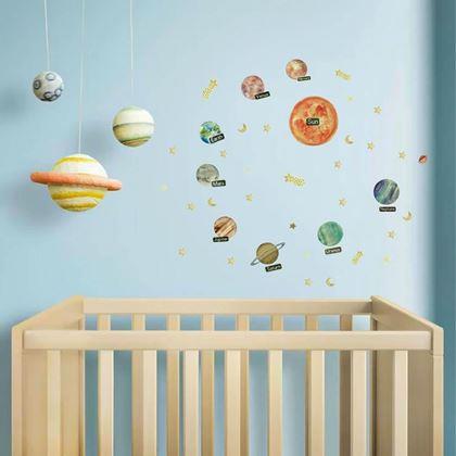 Imaginea din Stickere de perete - planete luminoase