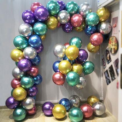Imaginea din Baloane metalice 50 de bucăți