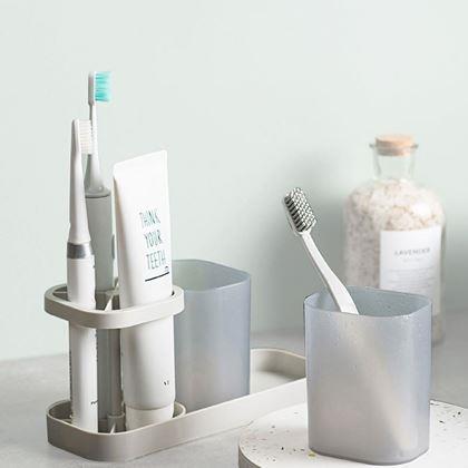 Imaginea din Suport pentru periuța de dinți și pahar
