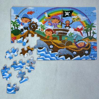 Imaginea din Puzzle pentru copii - pirați