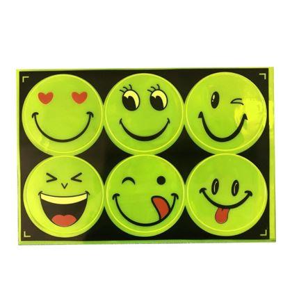 Imaginea din Sticker-uri reflexive cu fețe zâmbitoare