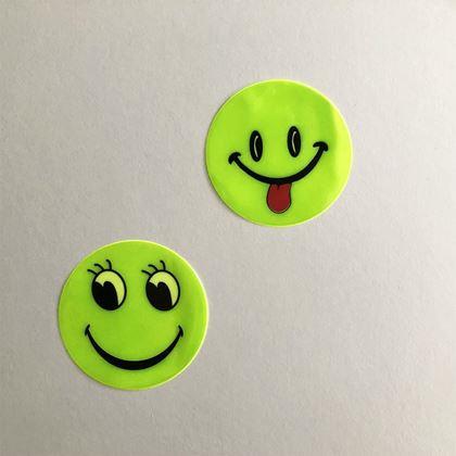 Imaginea din Sticker-uri reflexive cu fețe zâmbitoare