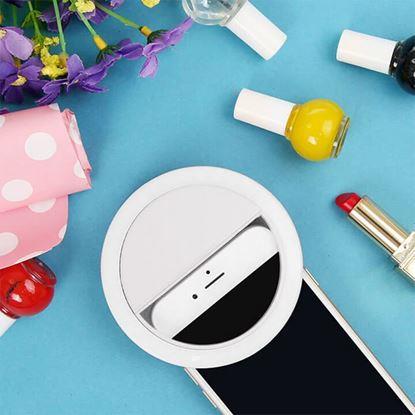 Imaginea Lumina LED pentru selfie pe telefon mobil