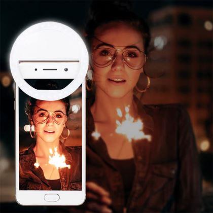 Imaginea din Lumina LED pentru selfie pe telefon mobil