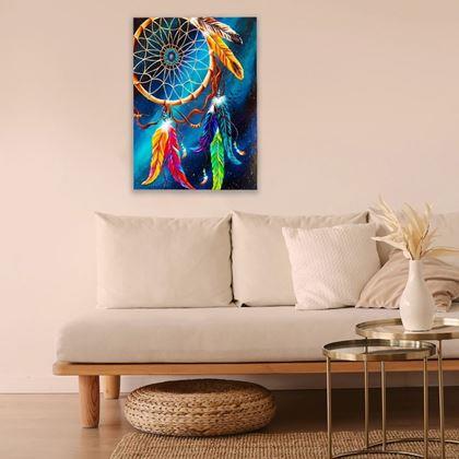 Imaginea din Pictură cu diamante cu ramă - prindere de vise