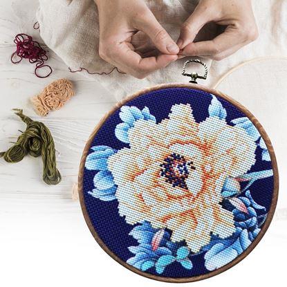 Imaginea In Romanian (ro-RO): Broderie în cerc