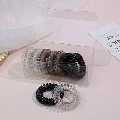 Imaginea Elastice pentru păr spirale 9 buc