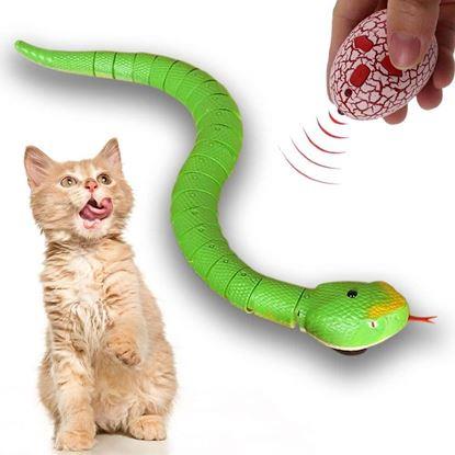 Imaginea Jucărie pentru pisici - șarpe