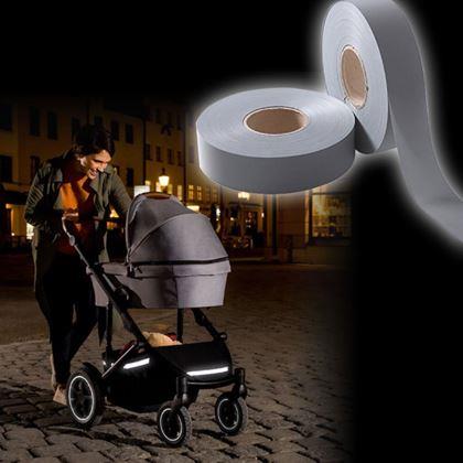 Imaginea din Bandă reflectorizantă argintie de 5 m