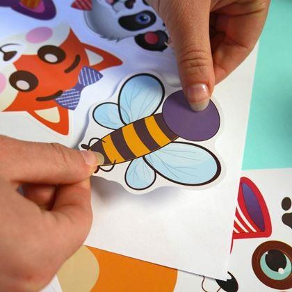 Imaginea din Autocolante creative - animale 36 de foi