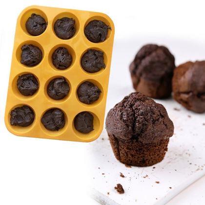 Imaginea din Formă de silicon pentru 12 muffin-uri