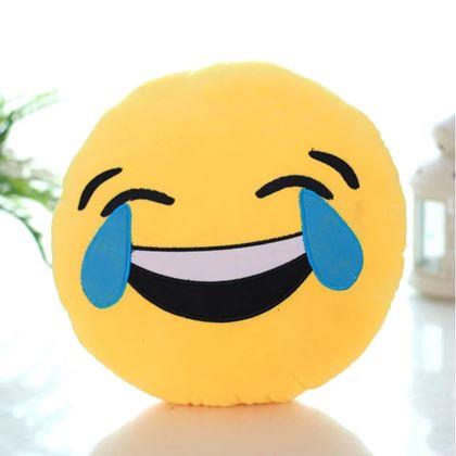 Imaginea din Emoji pernă - lacrimi de bucurie
