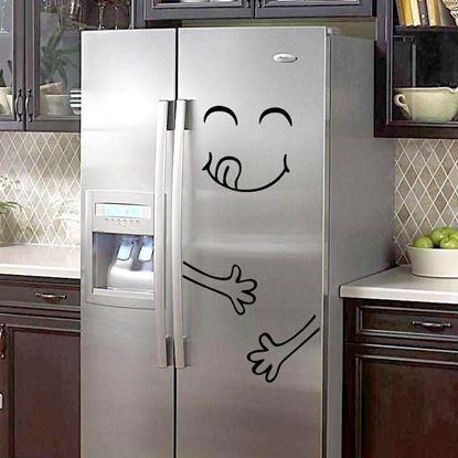Imaginea Autocolant amuzant pentru frigider
