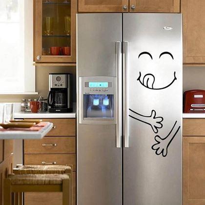 Imaginea din Autocolant amuzant pentru frigider