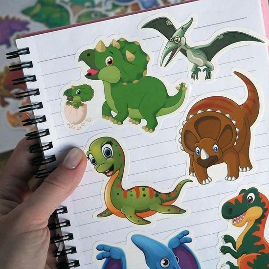 Imaginea din Stickere pentru copii - dinozauri