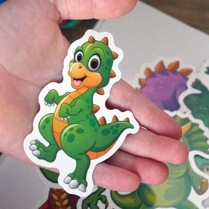 Imaginea Stickere pentru copii - dinozauri
