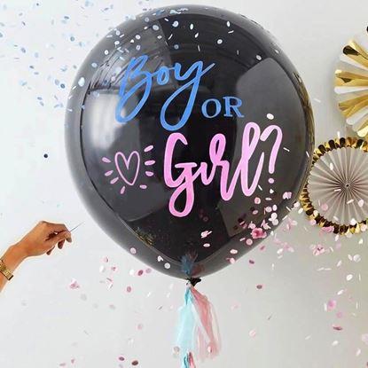 Imaginea Baloane cu confetti - Fata sau băiat?
