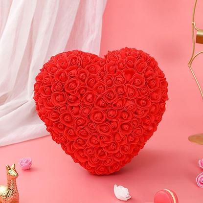 Imaginea Inimă din trandafiri