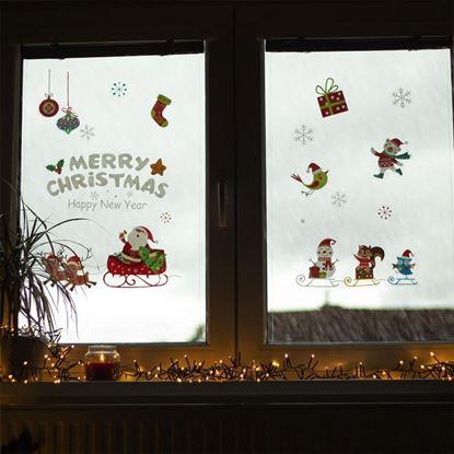 Imaginea Etichete de Crăciun pentru ferestre