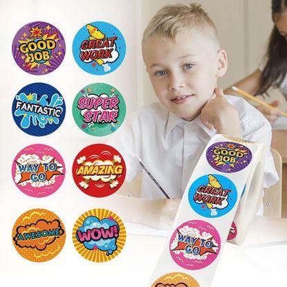 Imaginea Etichete autocolante pentru copii 500 bucăți