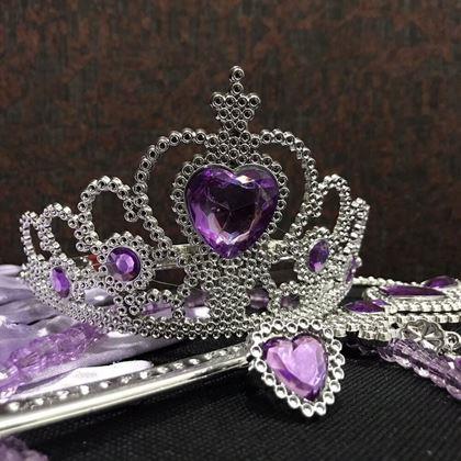 Imaginea din Set accesorii pentru prințesă - mov