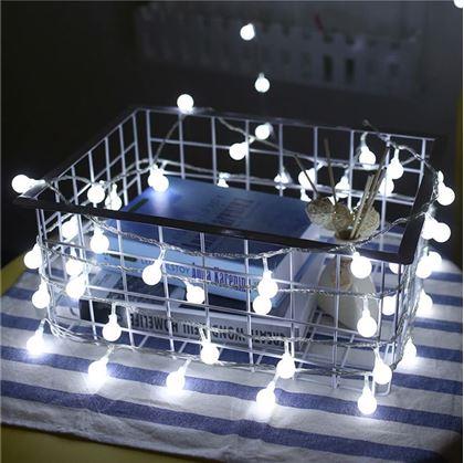 Imaginea din Ghirlandă cu beculețe LED - lumină rece