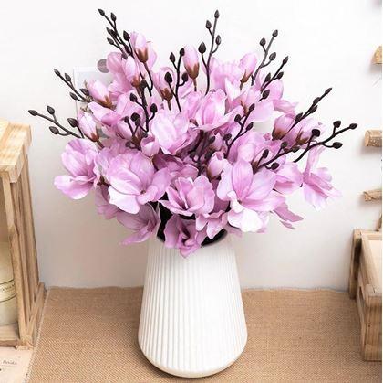 Imaginea din Flori artificiale pentru vază - violet