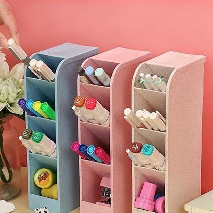 Imaginea din Organizator pe birou - roz