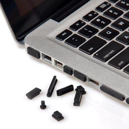Imaginea Capace de silicon pentru conectorii laptopului