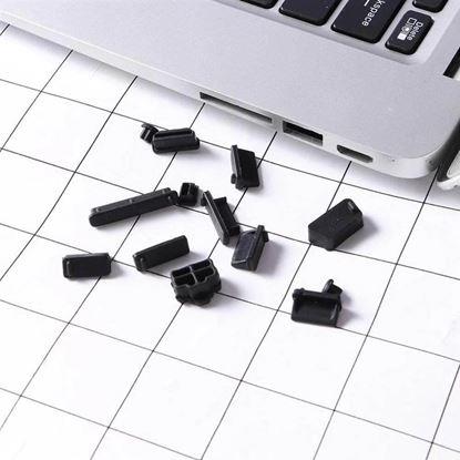 Imaginea Capace de silicon pentru conectorii laptopului