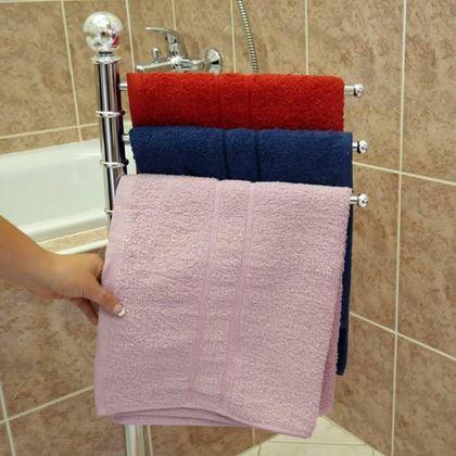 Imaginea din Prosop 100% bumbac 70 x 120 cm - alb