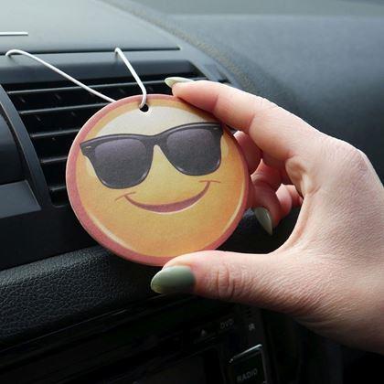 Imaginea din Miros pentru mașină - Smiley - Nucă de cocos