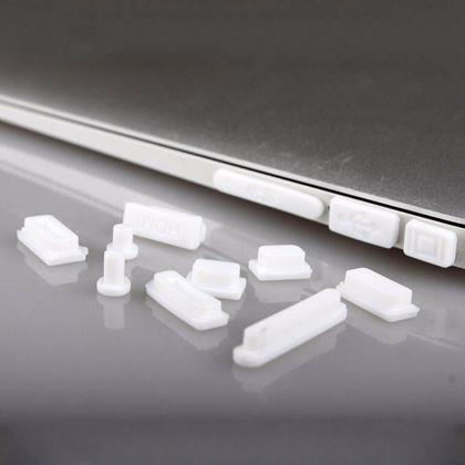 Imaginea din Husă de protecție din silicon pentru conectori laptop - alb